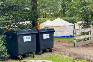 De Blue Groep maakt schoon bij evenementen en campings